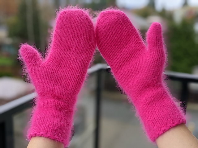 Barbie-Style Mittens