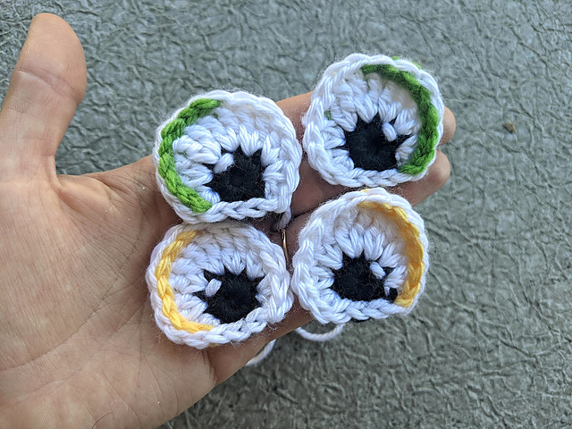 Oval and Semi-Oval Eyes