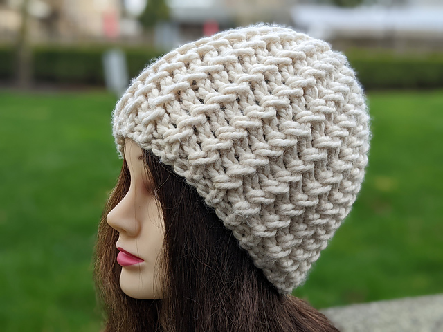 Flat Super Bulky Hat