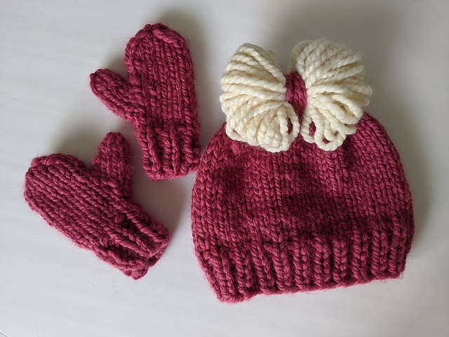 Super Bulky Toddler Mittens