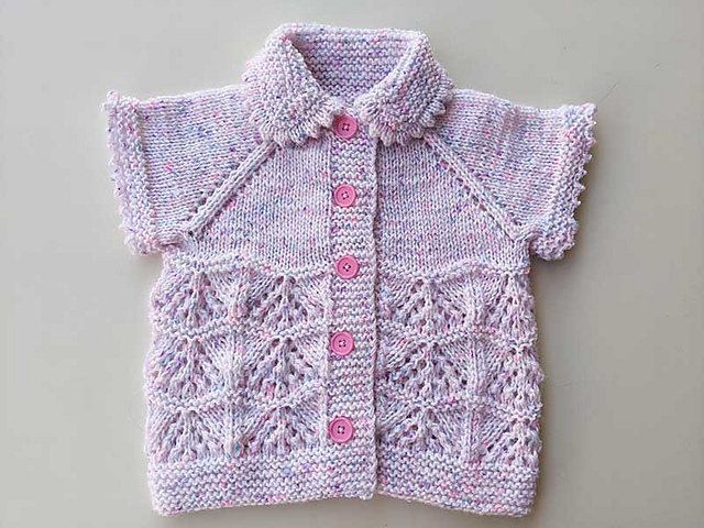 Lace Baby Cardigan