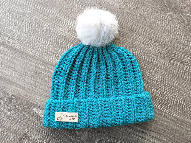 Ribbed Toddler Hat