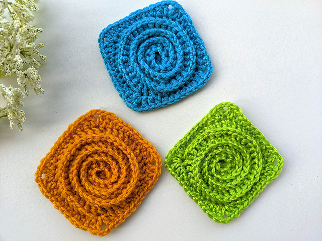 Spiral Granny Square