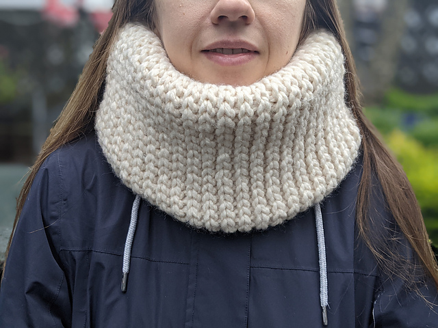 Chunky Ribbed Cowl