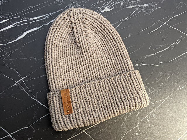 Dove Ribbed Hat