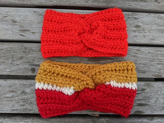 Top Knot Twisted Headband