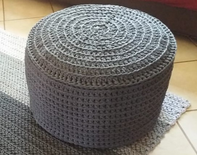Eti's Large Pouffe