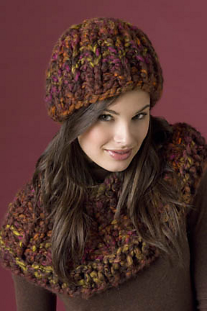 Boulder Ribbed Hat & Cowl
