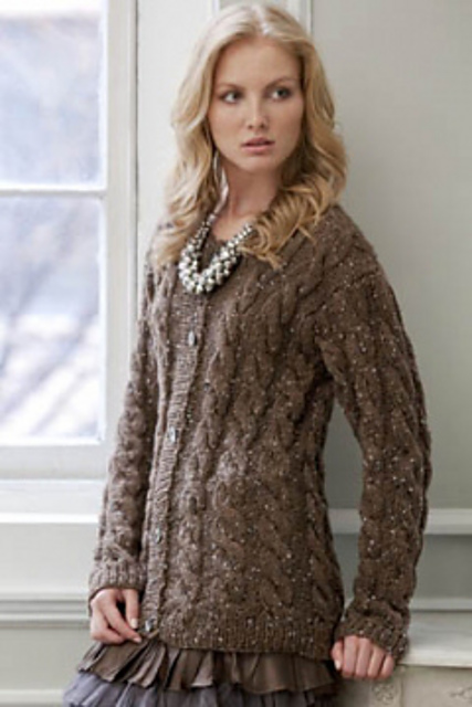 Gwyneth Cabled Cardigan