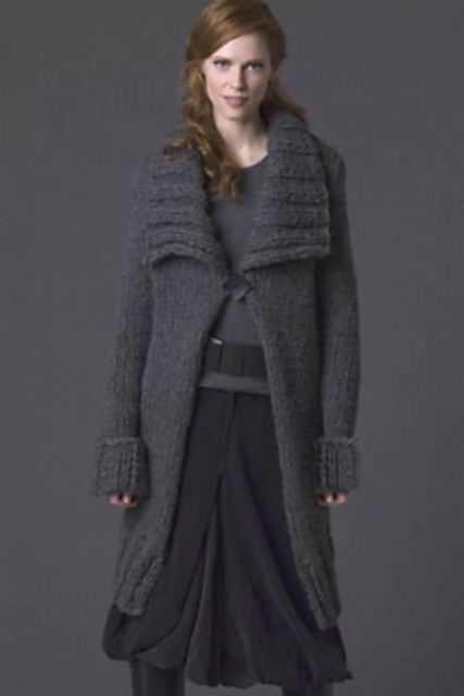 Anise Shawl-Collar Coat