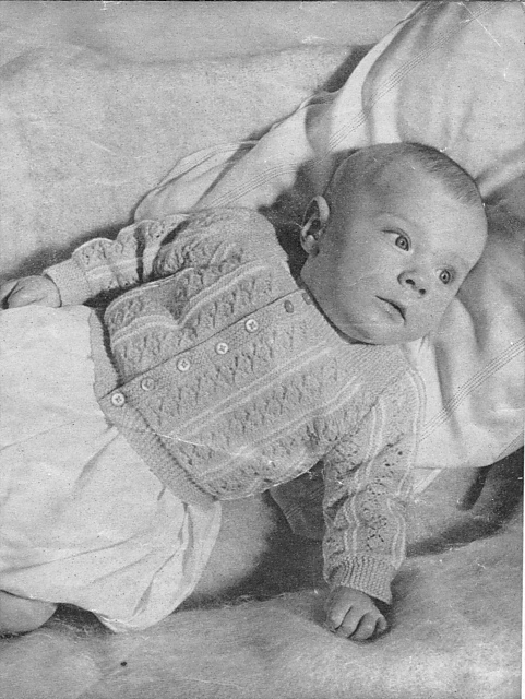 Two Colour Cardigan