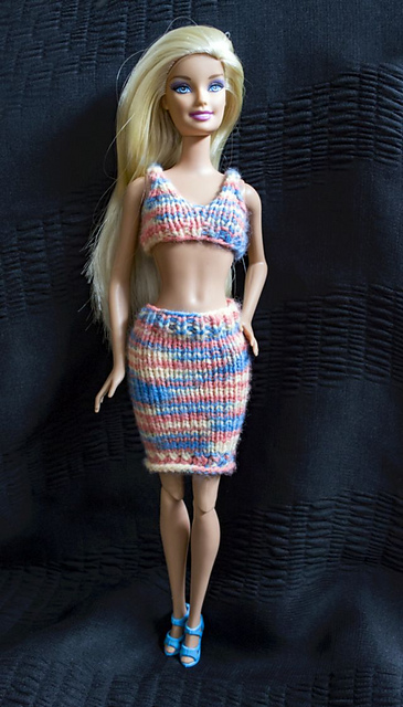 #0217 Light beige top and beige skirt