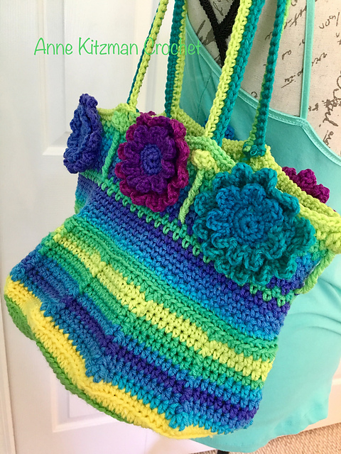 Spring Floral Bucket Bag