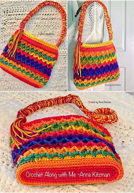 Textured Diamonds Bag