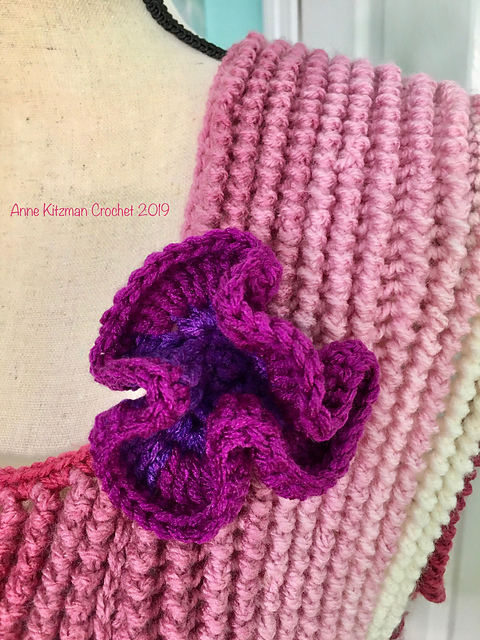 EASY Ruffled Flower
