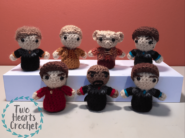 Star Trek: Deep Space Nine mini amigurumis