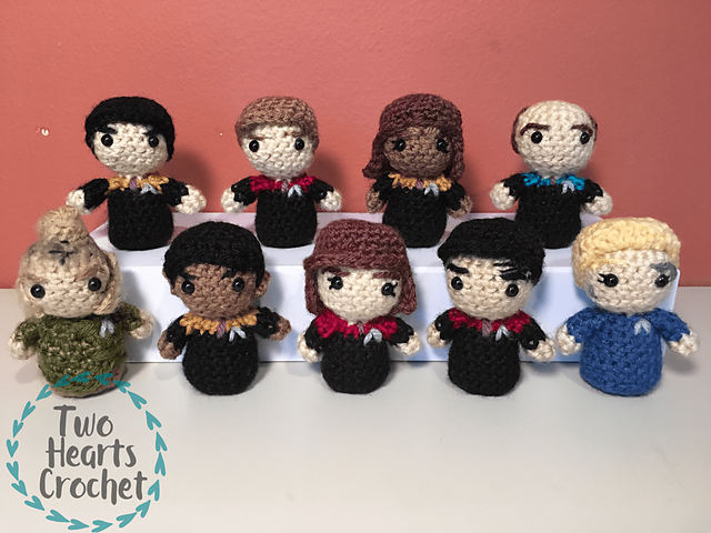 Star Trek: Voyager mini amigurumis