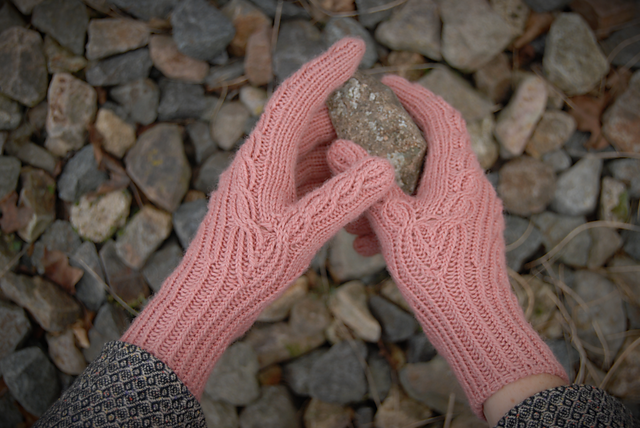 Fingerhandschuhe/gloves Clematis