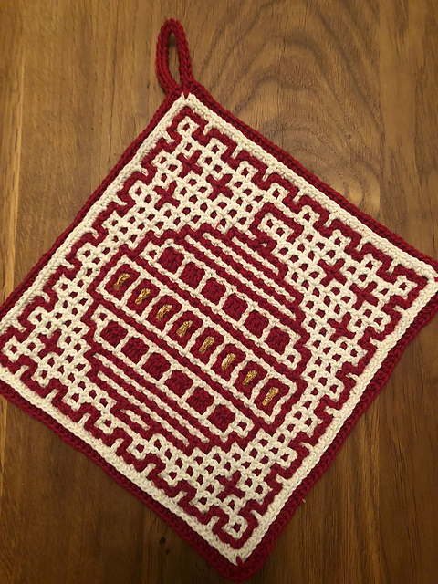 Christmas Bauble Potholder