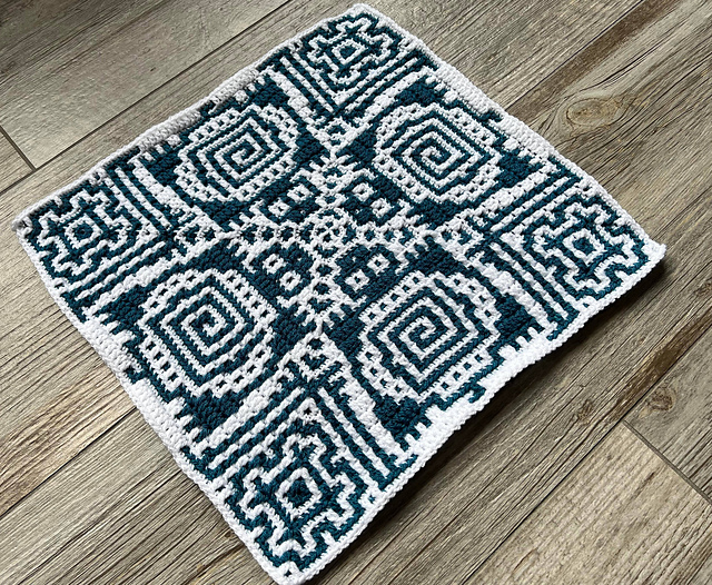 Ravelry: Inca 8 Turtle Mosaic Square pattern by Anneke den Outer