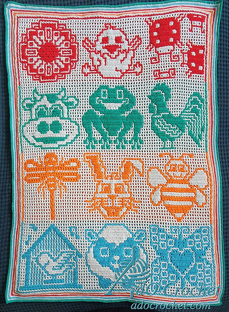 SpringThings afghan blocks