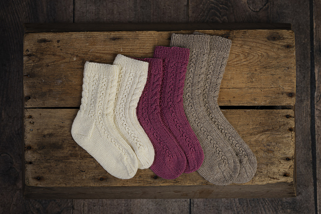 Little Biker Chick socks