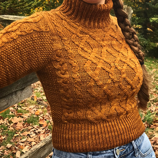 Gingerbread Trails Sweater