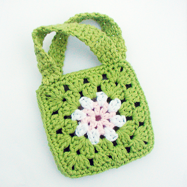 Granny Square Purse