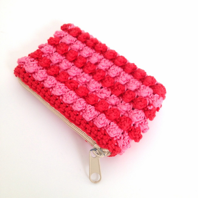 Bobble Stitch Wallet