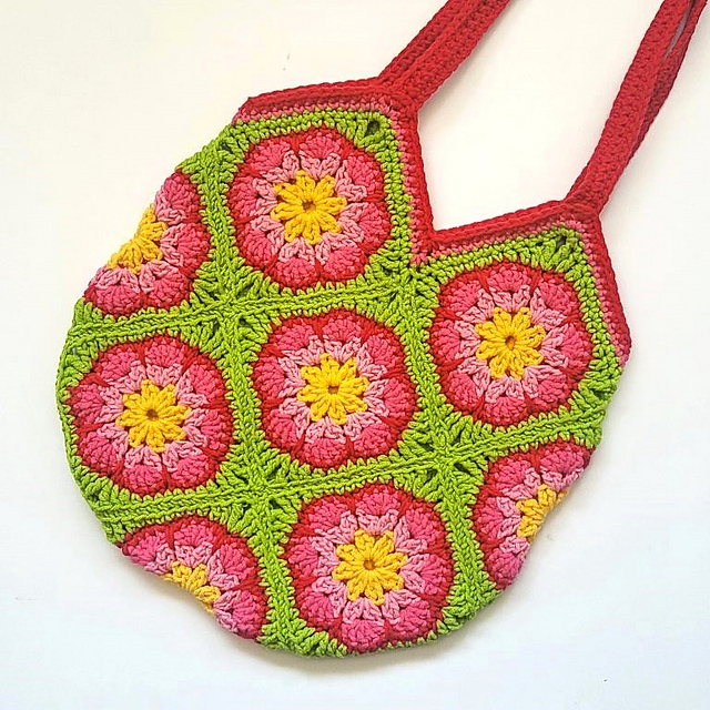 Cosmos Granny Bag