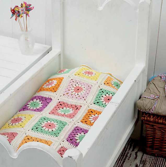 Daisy Baby Blanket