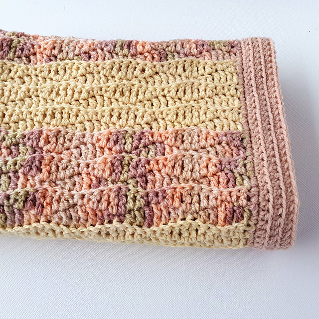 Vanilla Blush Baby Blanket