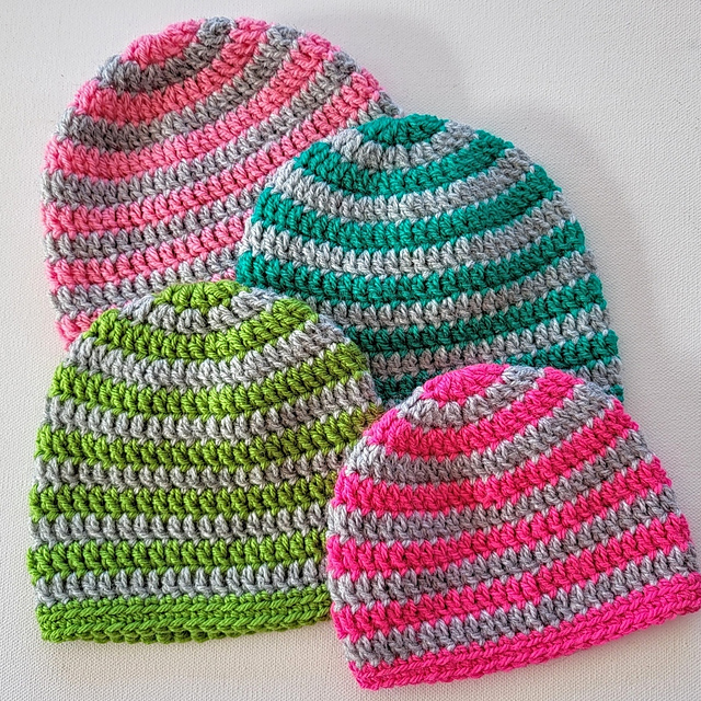 Tiny Stripes Baby Hat