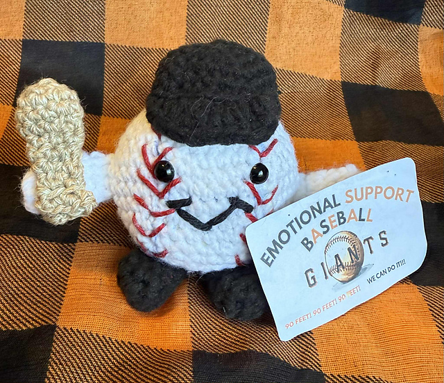 Emotional Support Baseball
