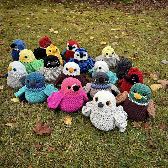 Big Birdie Plushies