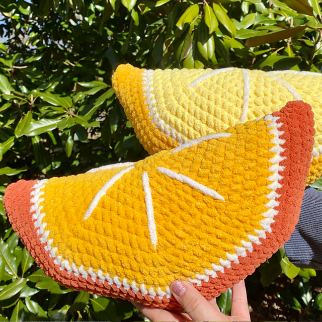 Fruit Slice Pillows