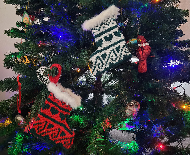 Christmas tree stocking