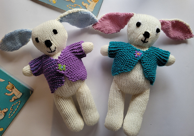Little rabbit soft toy