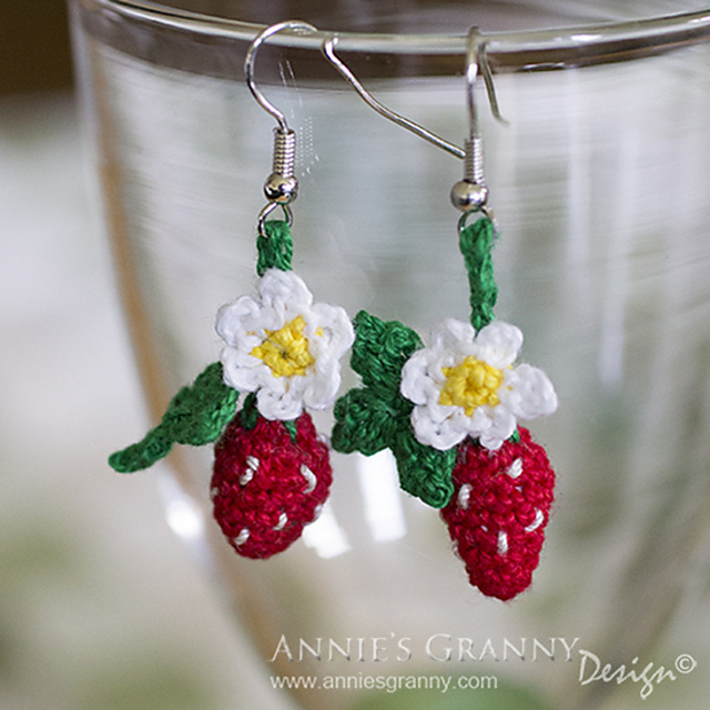 Strawberry Earrings