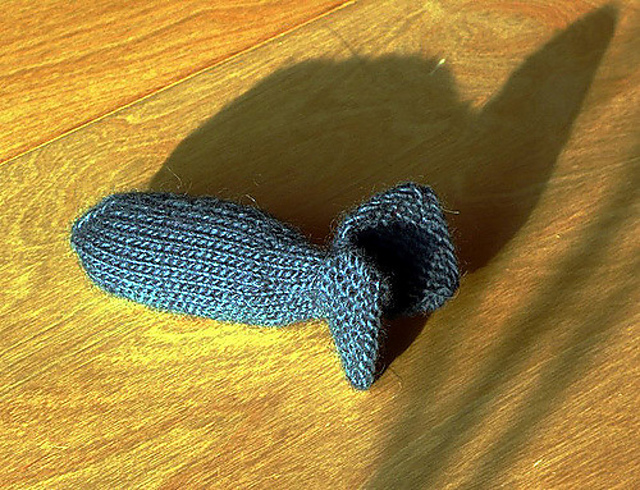 Knitted Stuffed Fish