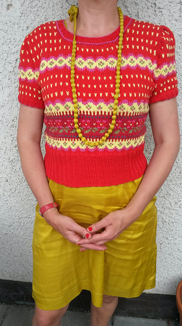 # 12 Jacquard-Pullover