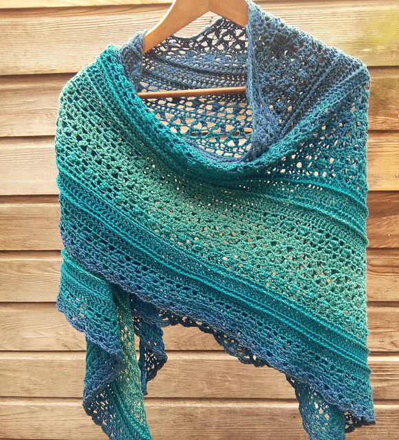 Petrolia Shawl