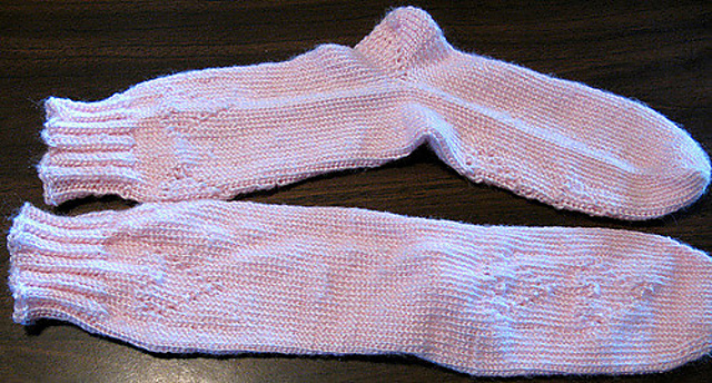 Purl Heart Socks