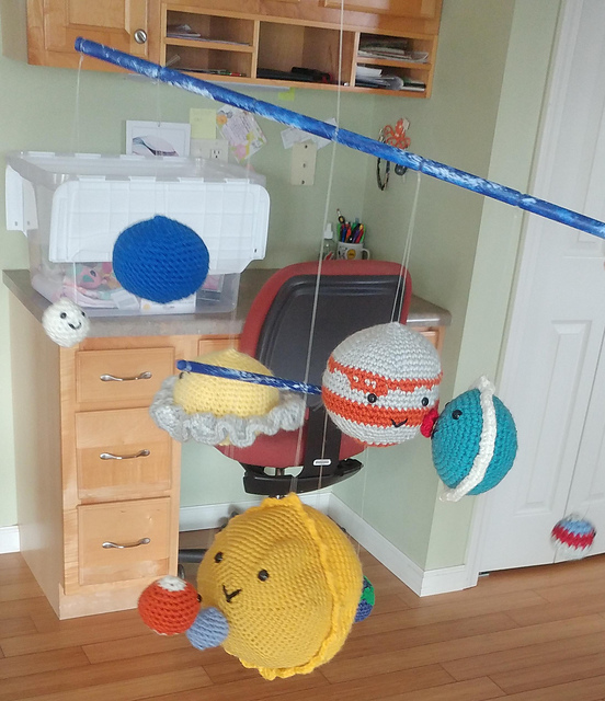 Solar System Baby Mobile
