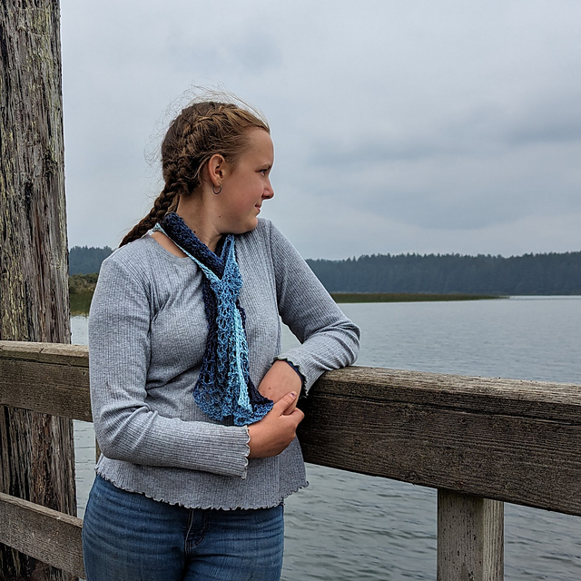 Siltcoos Lake Summer Scarf