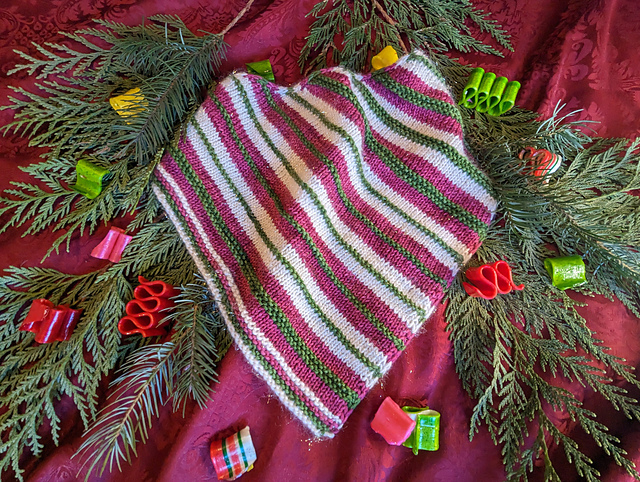 Ribbon Candy Cowl
