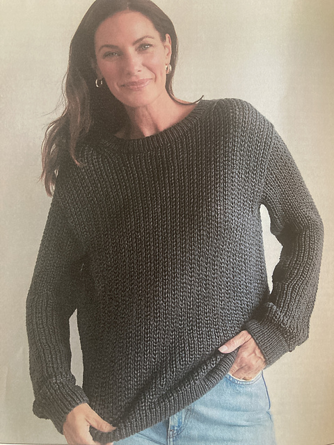 # 37 Pullover im Rippenmuster