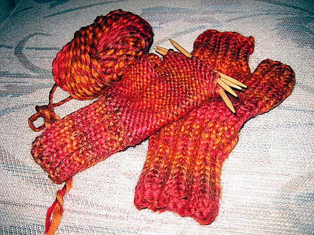 Fingerless Mitts