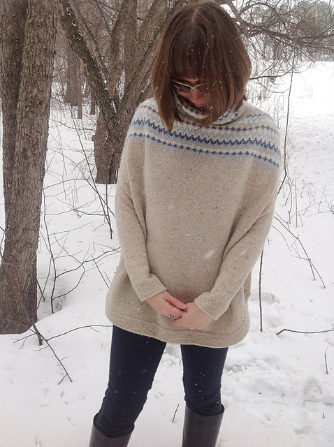 Poncho Pullover Capel