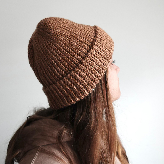 Beanie Knitlook